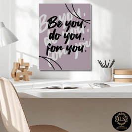 Minimalistisk Inspirerande Citat Poster Utskrift 