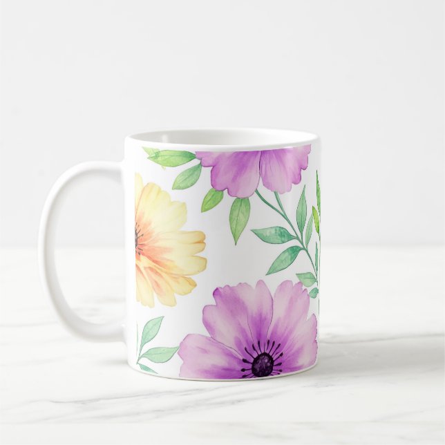 Minimalistisk inspirerande mugg med citat  (Vänster)