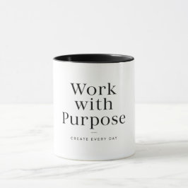Minimalistisk Inspirerande Mugg | Modern Neutral K