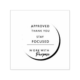 Minimalistisk Inspirerande Stämpel | Modernt Konto