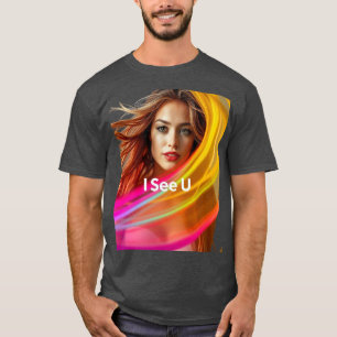 Minimalistisk "Jag ser dig"-Perfekt för anslutning T Shirt