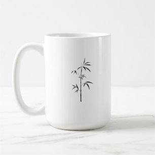 Minimalistisk japansk bambumugg kaffemugg