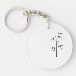 Minimalistisk japansk bambusmycke i akryl