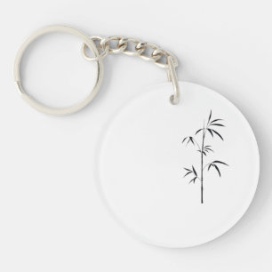 Minimalistisk japansk bambusmycke i akryl