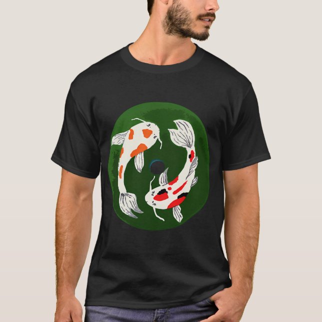 Minimalistisk japansk inspirerad konst t shirt (Framsida)