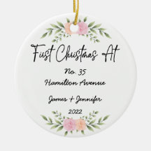 Minimalistisk jul för första gången på adressen Ny