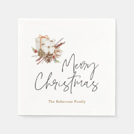 Minimalistisk jul med Cotton Bouquet Pappersservett