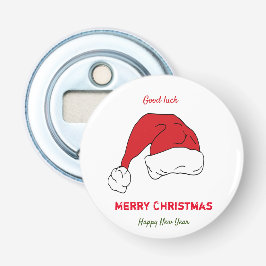 Minimalistisk jul och nyår Lycklig Flasköppnare