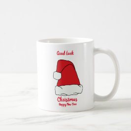 Minimalistisk jul och nyår Lycklig-kaffe Mu Kaffemugg