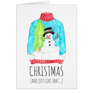 Minimalistisk jul.. och precis så där. hälsningskort