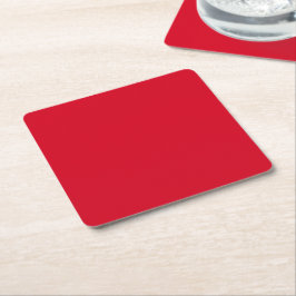 Minimalistisk juldesign för röda pappersunderlägg underlägg papper kvadrat
