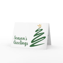 Minimalistisk julgran