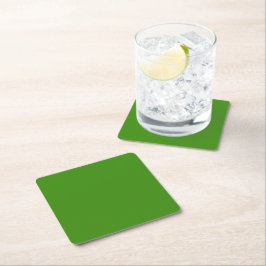 Minimalistisk julgrön pappersunderläggdesign underlägg papper kvadrat