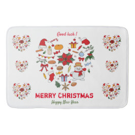 Minimalistisk julklapp och nyårskurs för Lycklig Badrumsmatta