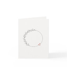 Minimalistisk julkrans