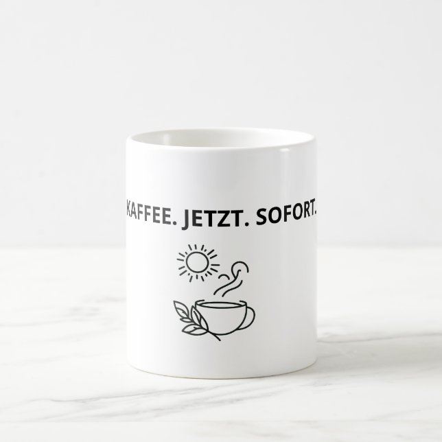 Minimalistisk kaffekopp (Center)