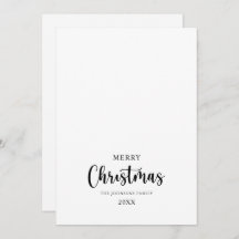 Minimalistisk kalligrafi God jul