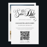Minimalistisk kalligrafi, skript QR-kod 3 - fotoSp Spara Datumet<br><div class="desc">Modern design och elegant skriver ut Minimalist Calligraphy Script QR Code 3 Photo Save the Date som kan anpassas med texten. Klicka på knappen "Anpassa" och använda verktyg som är utformat för att ändra mallen. Kolla in Graphic Art Design-arkivet för andra produkter som matchar den här designen!</div>