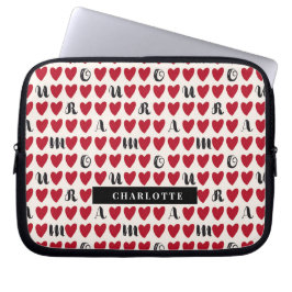 Minimalistisk Kärlek Heart Mönster Laptop sleeve G