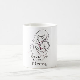 Minimalistisk Kärlek Mugg