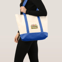 Minimalistisk "Kärlek & Vänner" Canvas Totebag