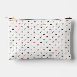 Minimalistisk Kawaii Sushi Mönster Söt Japansk Mat