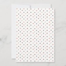 Minimalistisk Kawaii Sushi Mönster Söt Japansk Mat