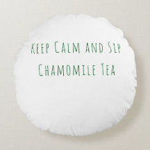 Minimalistisk Keep Calm and Sip Chamomile Tea Cita