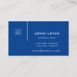 Minimalistisk klassisk modern Professionell-Logoty Visitkort