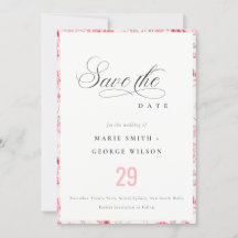 Minimalistisk Klassisk Modern Rosa Paisley Typogra