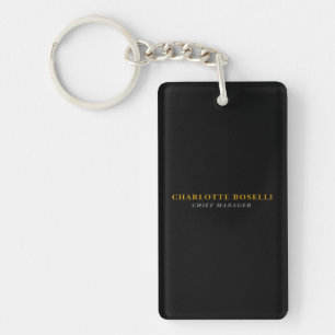 Minimalistisk Klassisk Professionell Svart Guld Fä