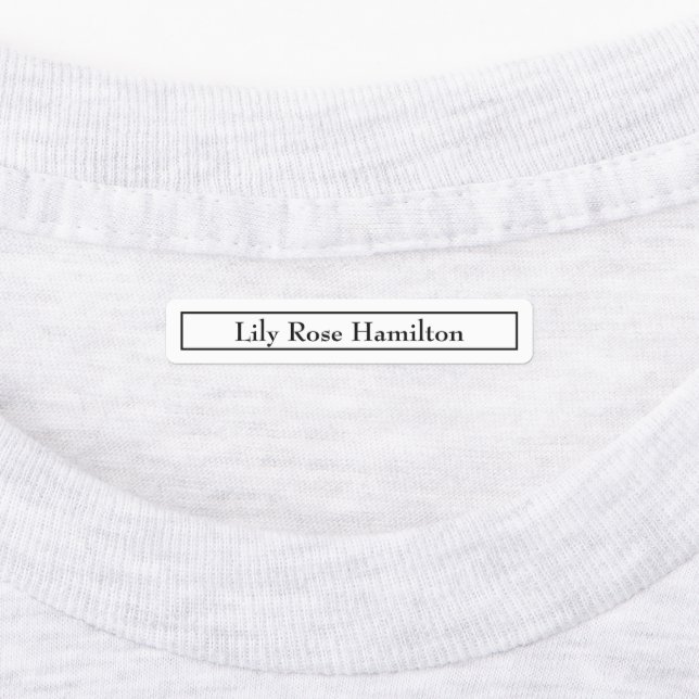 Minimalistisk Klistermärke (Påsatt)