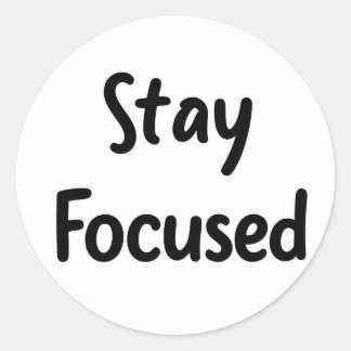 Minimalistisk Klistermärke med Motiverande Citat f