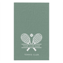 Minimalistisk Klubbnamn Tennis Lag Anpassad