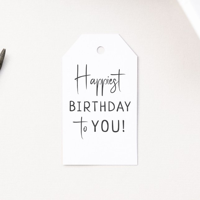 Minimalistisk könsneutral nyfödsel för dig presentetikett (Skapare uppladdad)