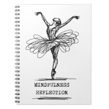 Minimalistisk konst Ballerina Dance-design