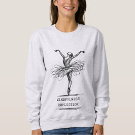 Minimalistisk konst Ballerina Dance-design T Shirt
