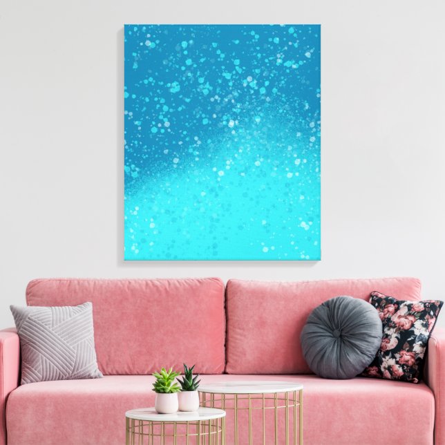 Minimalistisk konst: Bruten is Canvastryck (Insitu (Vardagsrum))