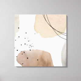 Minimalistisk konst canvastryck