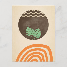 Minimalistisk konst.. för ett milt budskap. Vykort