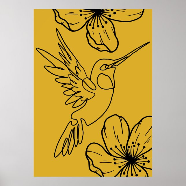 Minimalistisk konst Poster (Framsidan)