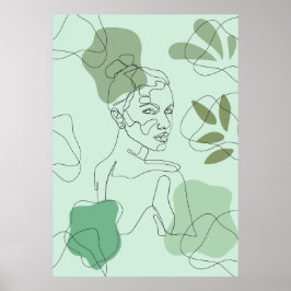 Minimalistisk konst Poster