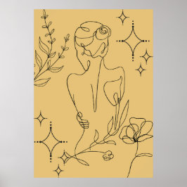 Minimalistisk konst Poster