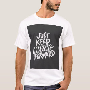 "Minimalistisk konstnärlig utskrift: Modern och El T Shirt
