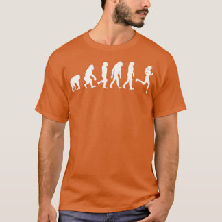 Minimalistisk körning av joggningsflickor t shirt