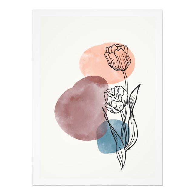Minimalistisk kreativ fototryck (Framsidan)