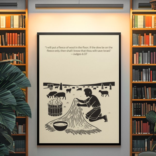 Minimalistisk kristen väggkonst - dubbelsidig utsk (Skapare uppladdad)