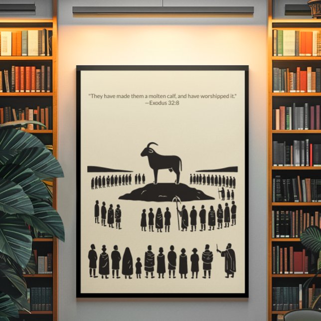 Minimalistisk kristen väggkonst - dubbelsidig utsk (Skapare uppladdad)