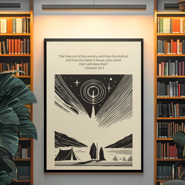 Minimalistisk kristen väggkonst - dubbelsidig utsk (Skapare uppladdad)