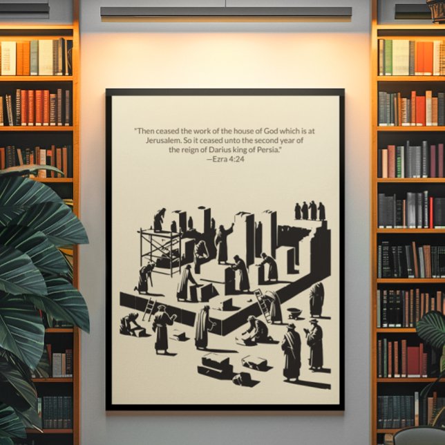 Minimalistisk kristen väggkonst - dubbelsidig utsk (Skapare uppladdad)